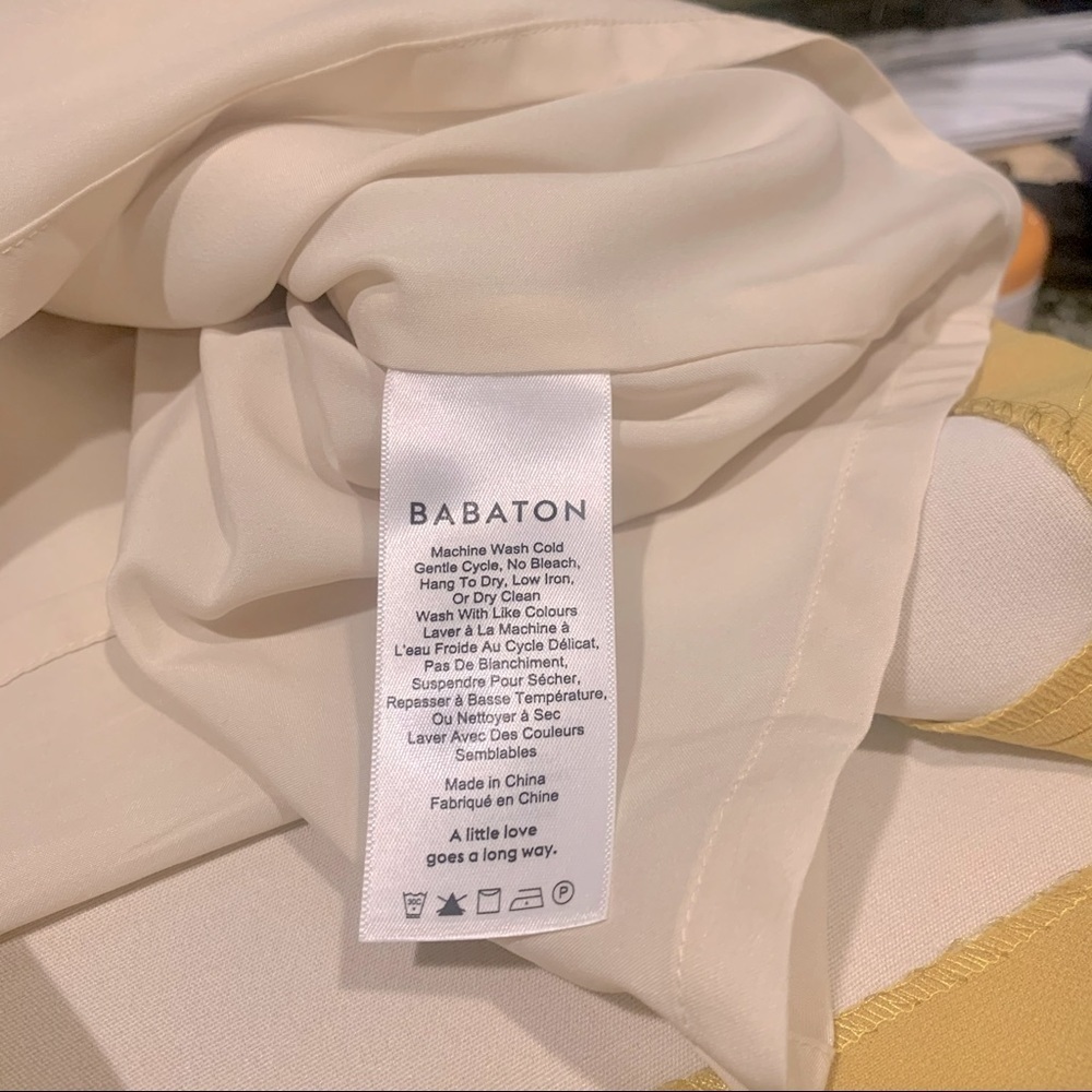 Aritzia Babaton Hopper Mini Skirt | Acacia Yellow 💛 - Picture 10 of 11